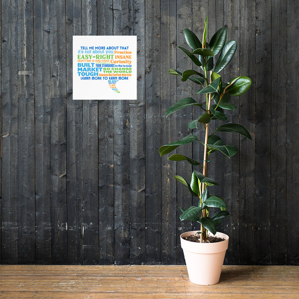 Shore-isms Poster